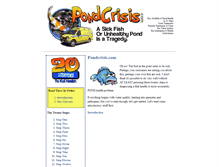 Tablet Screenshot of pondcrisis.com
